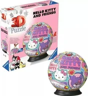 Puzzle - Puzzle 3d kula 72 elementy hello kitty - miniaturka - grafika 1