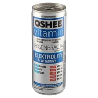 Napoje gazowane - Oshee Napój gazowany o smaku mięty-cytryny z dodatkiem witamin 250 ml - miniaturka - grafika 1