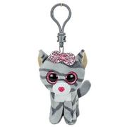 Ty Beanie Boos Kiki szary kot brelok