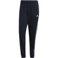 Dresy męskie - Spodnie męskie adidas Primegreen Essentials Warm-Up granatowe H46106 M - miniaturka - grafika 1