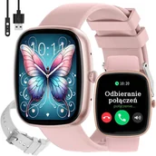 Smartwatch - Gravity T18-2 PROF Różowy, Szary - miniaturka - grafika 1
