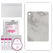 Akcesoria do tabletów i e-booków - folia naklejka skórka strukturalna na TYŁ do Apple iPad 2022 - Marmur Szary - apgo SKINS - miniaturka - grafika 1