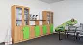 Meble do szkół i przedszkoli - Zestaw szafek szkolnych nr 13 - miniaturka - grafika 1