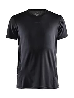 Koszulki męskie - Craft ADV ESSENCE SS TEE T-Shirt męski, czarny, XXL - grafika 1