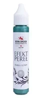 Kredki, ołówki, pastele i pisaki - KIN efekt pereł 30 ml turkusowy - miniaturka - grafika 1