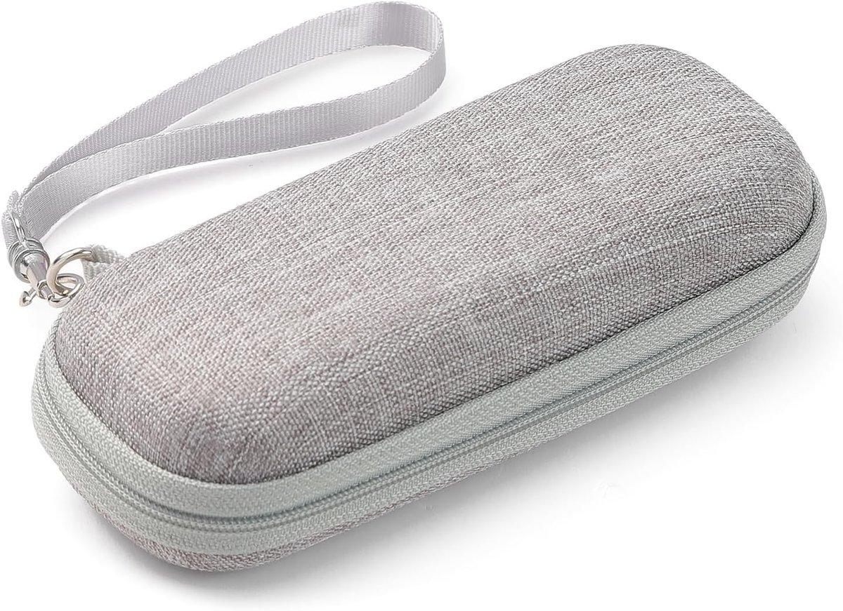 AGPTEK Etui do przechowywania, twardy zamek błyskawiczny EVA do cyfrowego dyktafonu, odtwarzacz MP3 6.1 cm, kabel USB, słuchawki, Bose QC20, karty p..