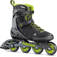 Rolki - Rollerblade Zetrablade Elite Black / Lime 2022 - miniaturka - grafika 1