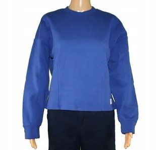 Damska bluza Lee - L53DFDKS - FRENCH BLUE -short- 1 gatunek nie Seconds - M - Bluzy damskie - miniaturka - grafika 1