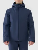 Kurtki narciarskie - Kurtka narciarska membrana 5000 męska 4F 4FWAW24TTJAM0777-31S Granatowy - miniaturka - grafika 1