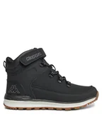 Buty dla chłopców - Kappa Trzewiki Logo Astos Md Ev Kid 371B8CW Czarny - miniaturka - grafika 1