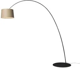 Foscarini - Twiggy Elle Wood Lampa Podłogowa Tunable White Czarna Foscarini - Lampy stojące - miniaturka - grafika 1