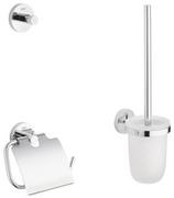 Dywaniki łazienkowe - Grohe Zestaw akcesoriów 3w1 Essentials 40407001 - miniaturka - grafika 1