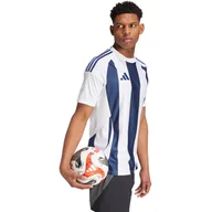 Koszulki sportowe męskie - Koszulka męska adidas Striped 24 Jersey - miniaturka - grafika 1
