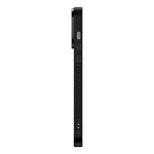 Baseus Crystal Phone Case pancerne etui do iPhone 13 z żelową ramką czarny ARJT000001 - Etui i futerały do telefonów - miniaturka - grafika 4
