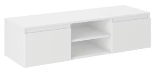 Nowoczesny ładny STOLIK SZAFKA LCD Biały RTV-120 - Szafki RTV - miniaturka - grafika 1