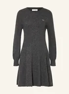 Sukienki - Lacoste Sukienka Z Dzianiny grau - LACOSTE - miniaturka - grafika 1
