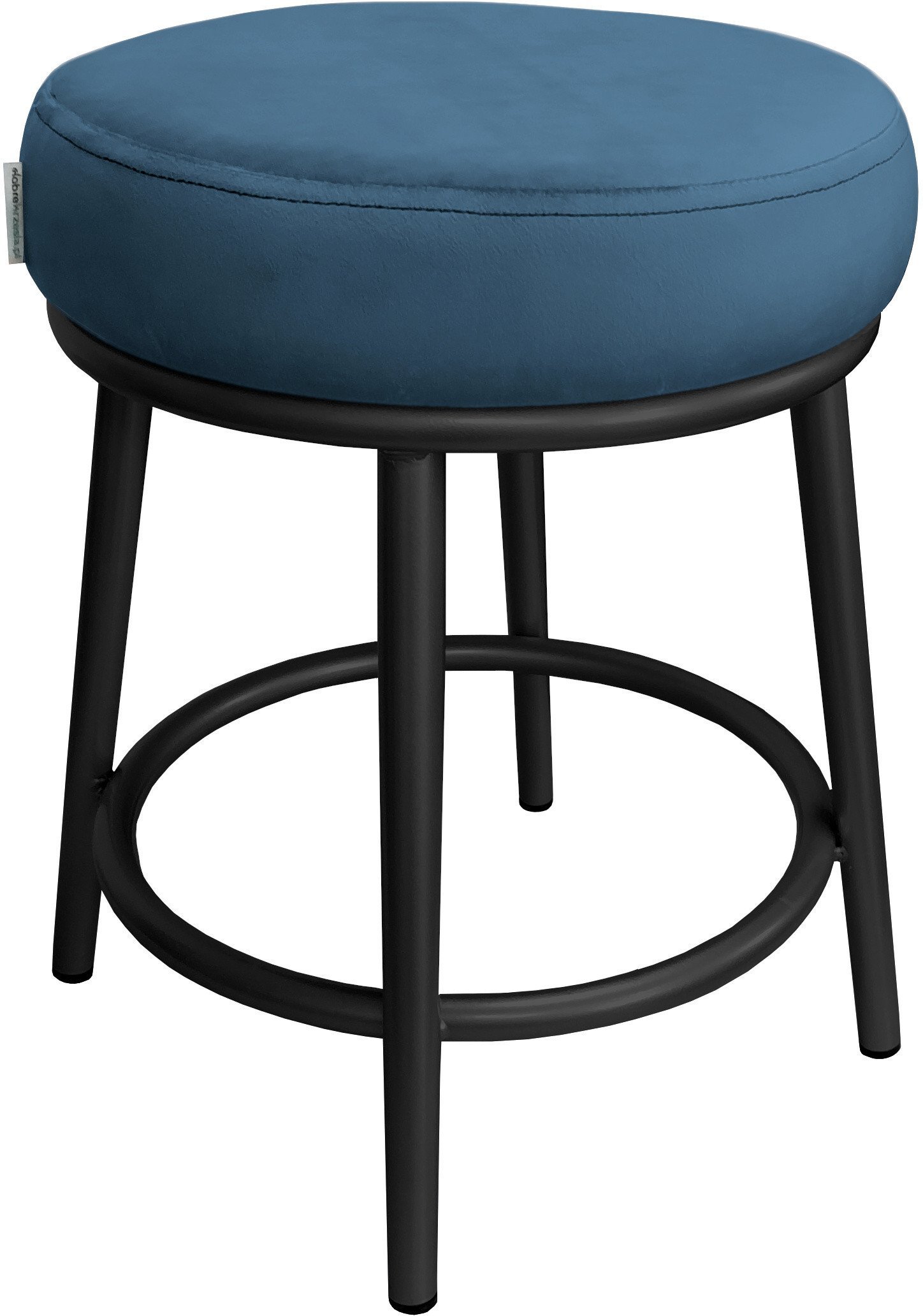 Taboret Ben noga metalowa czarna MG33