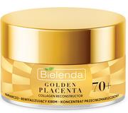 Kremy do twarzy - Bielenda GOLDEN PLACENTA Collagen Reconstructor Naprawczo rewitalizujący krem 50 ml - miniaturka - grafika 1