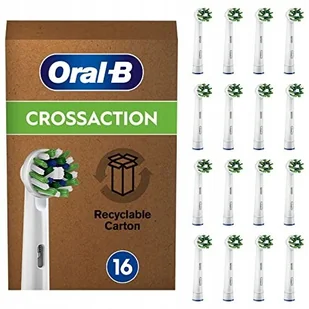 Końcówki Oral-B CrossAction 15szt - Końcówki do szczoteczek elektrycznych Końcówki Oral-B CrossAction 15szt - Końcówki do szczoteczek elektrycznych - miniaturka - grafika 1
