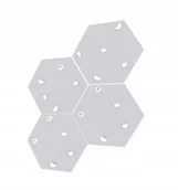 Wyposażenie sportowe i gimnastyczne - Ścianka wspinaczkowa sześciokątna do pokoju, Małpiszon - miniaturka - grafika 1