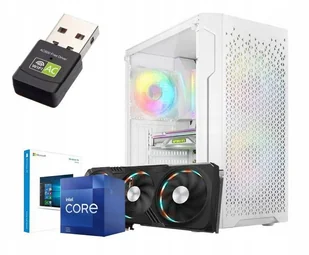 BIAŁY KOMPUTER GAMINGOWY DO GIER Core i5 14400 32GB RTX 4060 8GB SSD 1TB W11 3xRGB - Zestawy komputerowe - miniaturka - grafika 1