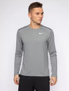 Koszulki męskie - Nike Koszulka techniczna 3.0 BV4717 Szary Standard Fit - grafika 1
