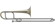 Instrumenty dęte - Roy Benson Podwójny otwór 12,2-12,4 mm, 19,5 cm żółty mosiężny dzwonek RB701121 - miniaturka - grafika 1