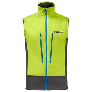 Kamizelka turystyczna męska Jack Wolfskin Alpspitze softshell - Odzież trekkingowa damska - miniaturka - grafika 1