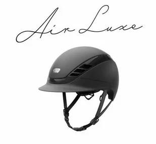 Pikeur Kask ABUS AirLuxe PURE - black - Kaski do jazdy konnej - miniaturka - grafika 1