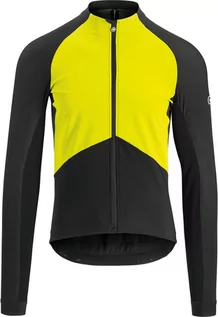 Kurtki rowerowe - ASSOS ASSOS Mille GT Kurtka na sezon przejściowy Mężczyźni, żółty/czarny XL 2022 Kurtki szosowe 11.30.344.32.XL - grafika 1