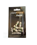 Inne akcesoria audio-wideo - elpioCOAX Złącza - zestaw złączy koncentrycznych 6x F6-S1, 3x FF (ZZ03) - miniaturka - grafika 1