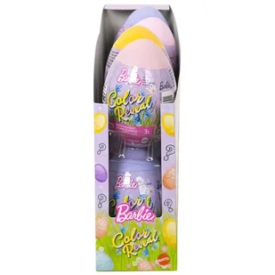 Mattel Lalka Barbie Color Reveal Jajko wielkanocne zwierzątko HCC74 1 zestaw) HCC74 - Akcesoria dla lalek - miniaturka - grafika 1