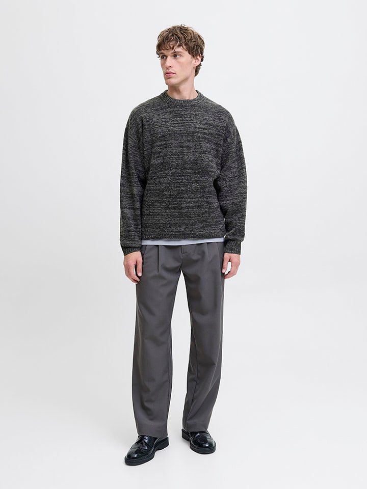 Jack & Jones Sweter w kolorze antracytowym