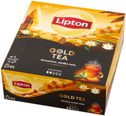 Herbata - Lipton Gold Tea Herbata czarna 138g 92 torebki - miniaturka - grafika 1