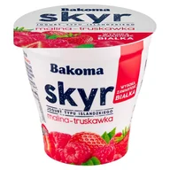 Kefiry, jogurty, maślanki - Bakoma Skyr jogurt typu islandzkiego malina-truskawka 300 g - miniaturka - grafika 1