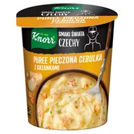 Szybkie dania obiadowe - Knorr - Puree ziemniaczane z cebulą i grzankami po czesku. - miniaturka - grafika 1