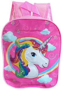 Plecak mały plecaczek przedszkolny UNICORN dla dziewczynki JEDNOROŻEC - Plecaki szkolne i tornistry - miniaturka - grafika 1