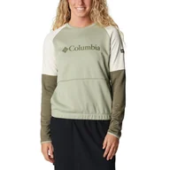 Bluzy damskie - Damska Bluza COLUMBIA WINDGATES CREW 1991793348 – Beżowy - miniaturka - grafika 1