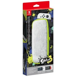 Etui NINTENDO Switch Oled Splatoon 3 + Folia - Akcesoria do Nintendo - miniaturka - grafika 1