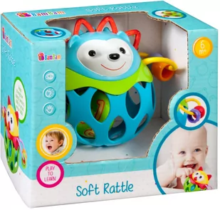 Playgro Miękka grzechotka Jeżyk 5O35AX 5O35AX SAM 1 - Grzechotki dla dzieci - miniaturka - grafika 1