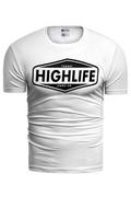 Koszulki męskie - koszulka t-shirt 743a biała - Risardi - miniaturka - grafika 1
