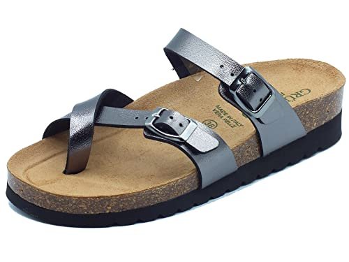 Grunland CB2438 Hola damskie kapcie S, Szary, 37 EU