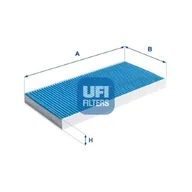 Filtry kabinowe - Filtr, wentylacja przestrzeni pasażerskiej UFI Filtry 34.146.00 - miniaturka - grafika 1