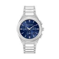 Zegarki męskie - Zegarek Trussardi R2453156004 Granatowy - miniaturka - grafika 1