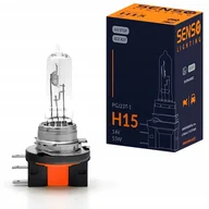 Żarówki samochodowe - Żarówka Senso H15 12V 15/55W PGJ23t-1 Homologacja E4 - miniaturka - grafika 1