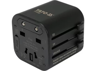 UNIWERSALNY ADAPTER PODRÓŻNY DO PONAD 150 KRAJÓW - Kostki, złączki, wtyczki - miniaturka - grafika 1