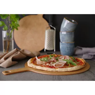 Deska łopatka do pizzy do serwowania krojenia okrągła śr. 305 mm - Hendi 505533 - Akcesoria gastronomiczne - miniaturka - grafika 3