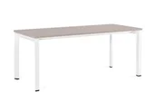 Biurka - Biurko Pason - Manager Desk - Biały - Stelaż i Blat - 180x80 cm - YZ-14 Beżowy - miniaturka - grafika 1