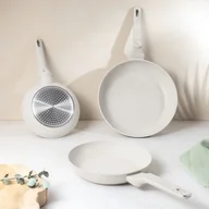 Zestawy garnków i patelni - Zestaw 3 Patelni BerlingerHaus BH-8398 Sahara Marble Collection - miniaturka - grafika 1