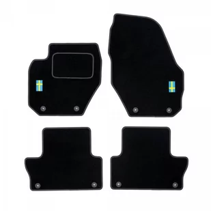 Dywaniki welurowe LOGO do VOLVO XC60 I 2008-2017 - Dywaniki samochodowe - miniaturka - grafika 2